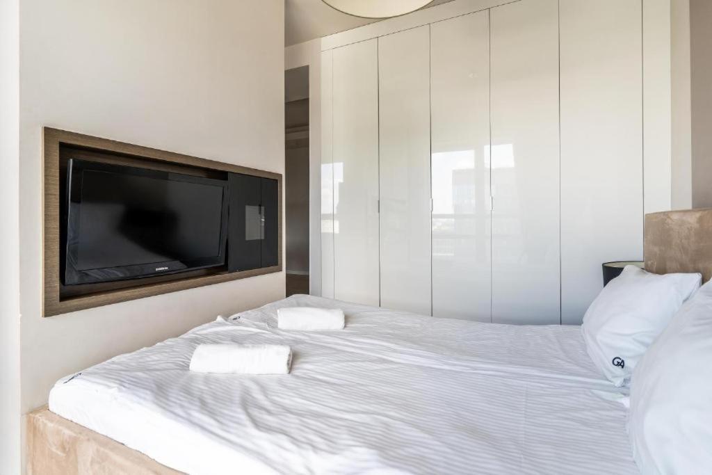 ורשה Platinum Tower - City Center - Golden Apartments מראה חיצוני תמונה
