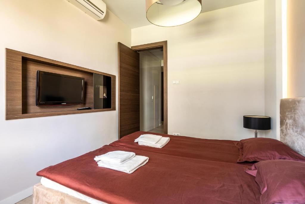 ורשה Platinum Tower - City Center - Golden Apartments מראה חיצוני תמונה